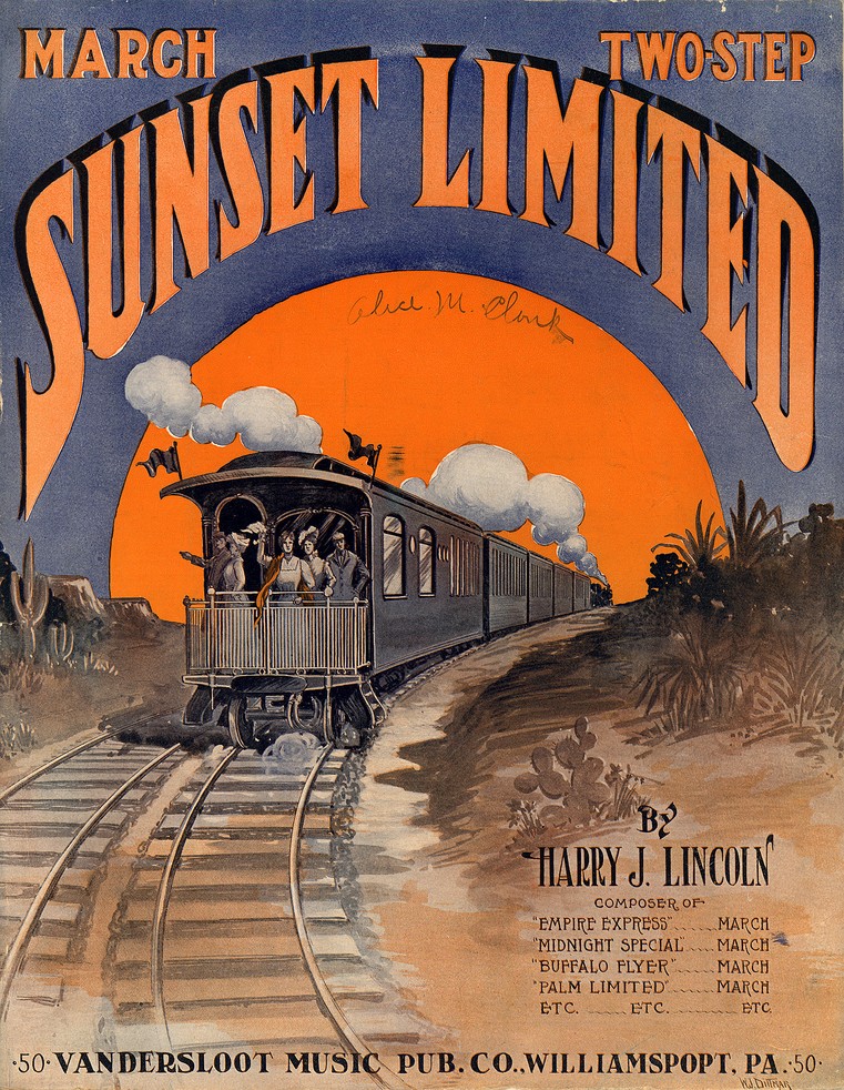 72dpi JPEG image of: Sunset limited; March two-step