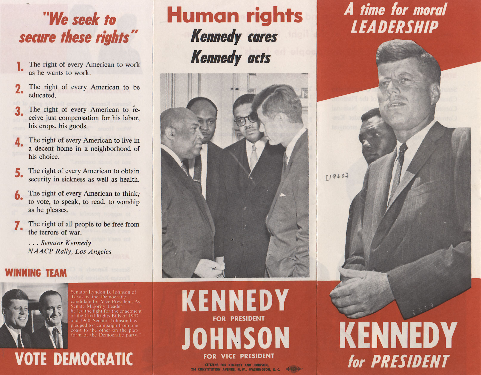 America Votes John F Kennedy 