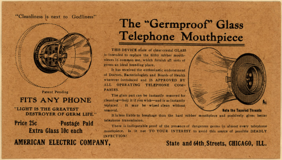 1920s telephone ad