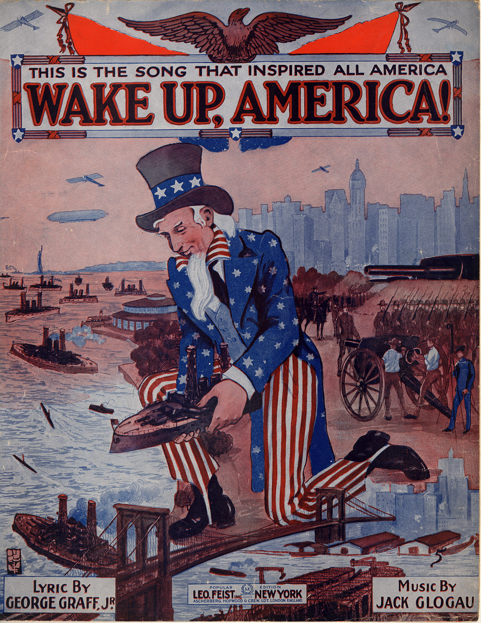 150dpi JPEG image of: Wake up, America