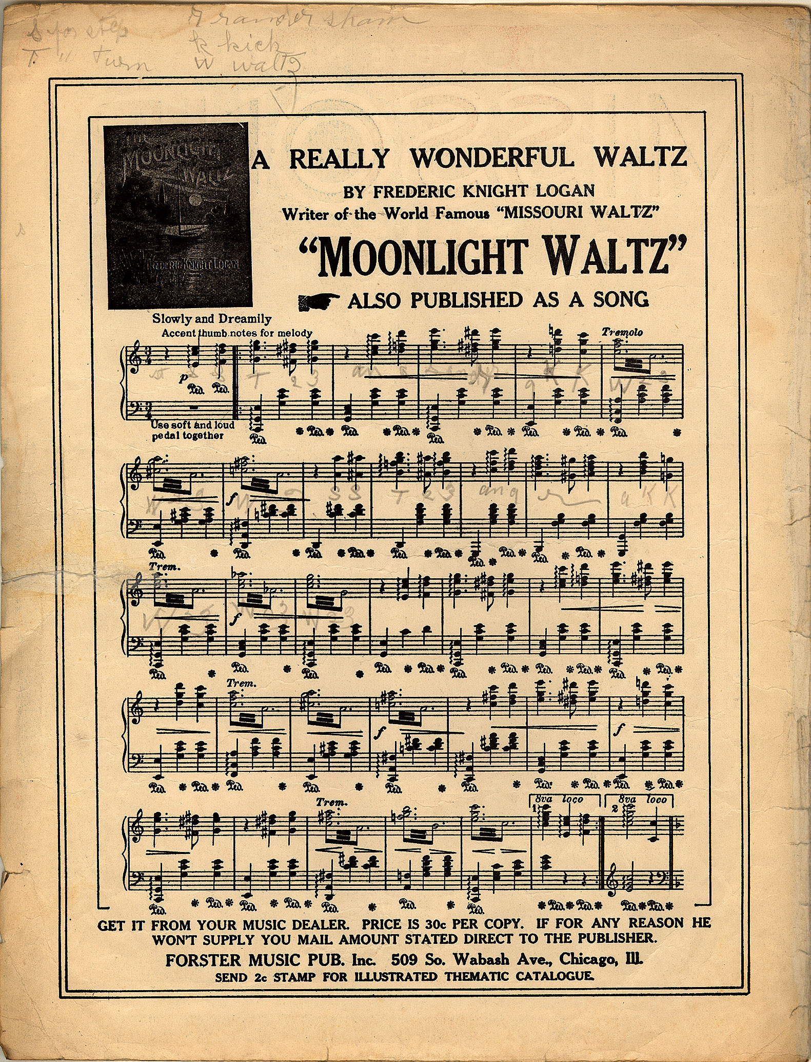 150dpi JPEG image of: Hush-a-bye, ma baby; Missouri waltz