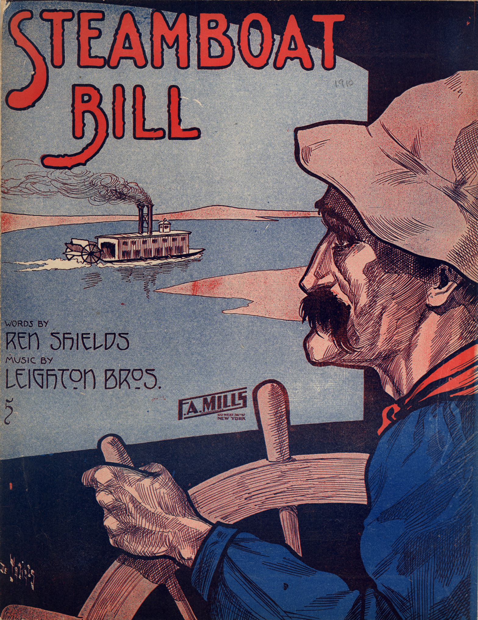 150dpi JPEG image of: Steamboat Bill