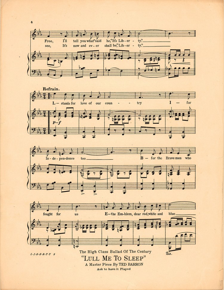 Liberty [Historic American Sheet Music]