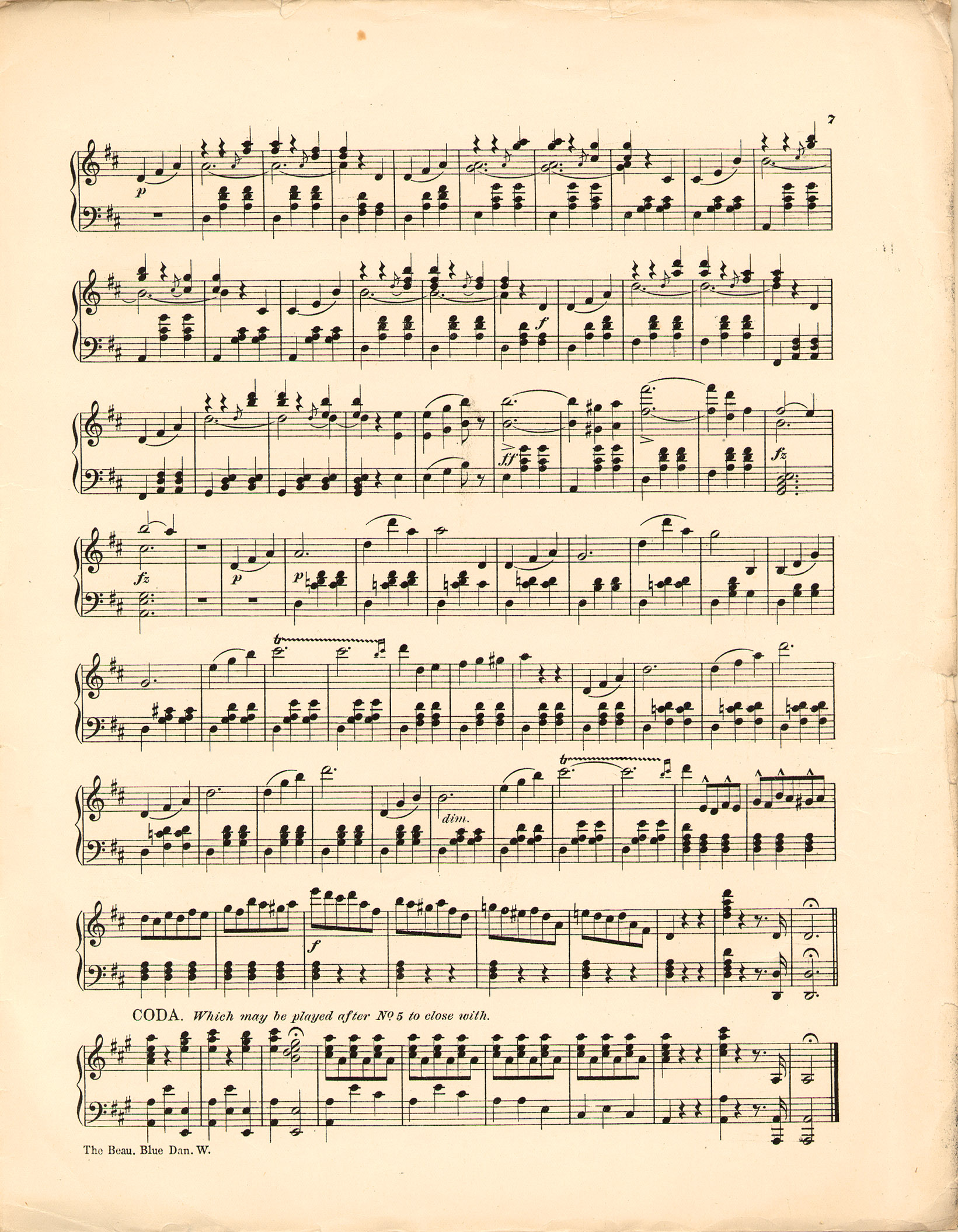 150dpi JPEG image of: Beautiful blue Danube waltzes; Op. 314