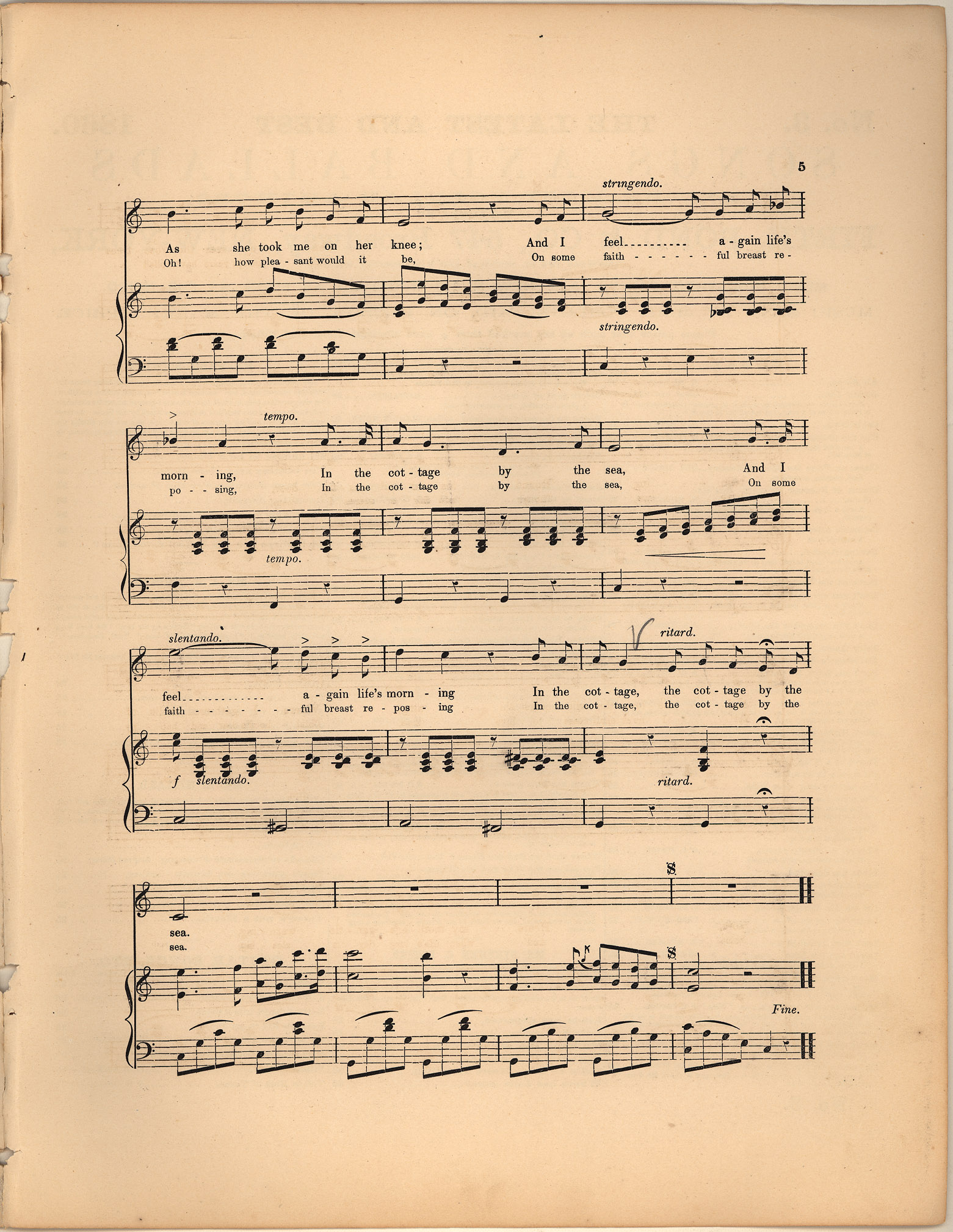 150dpi JPEG image of: Cottage by the sea