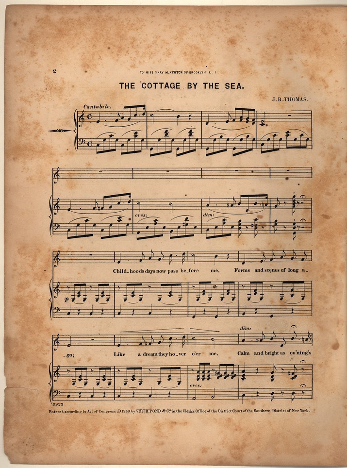 72dpi JPEG image of: Cottage by the sea