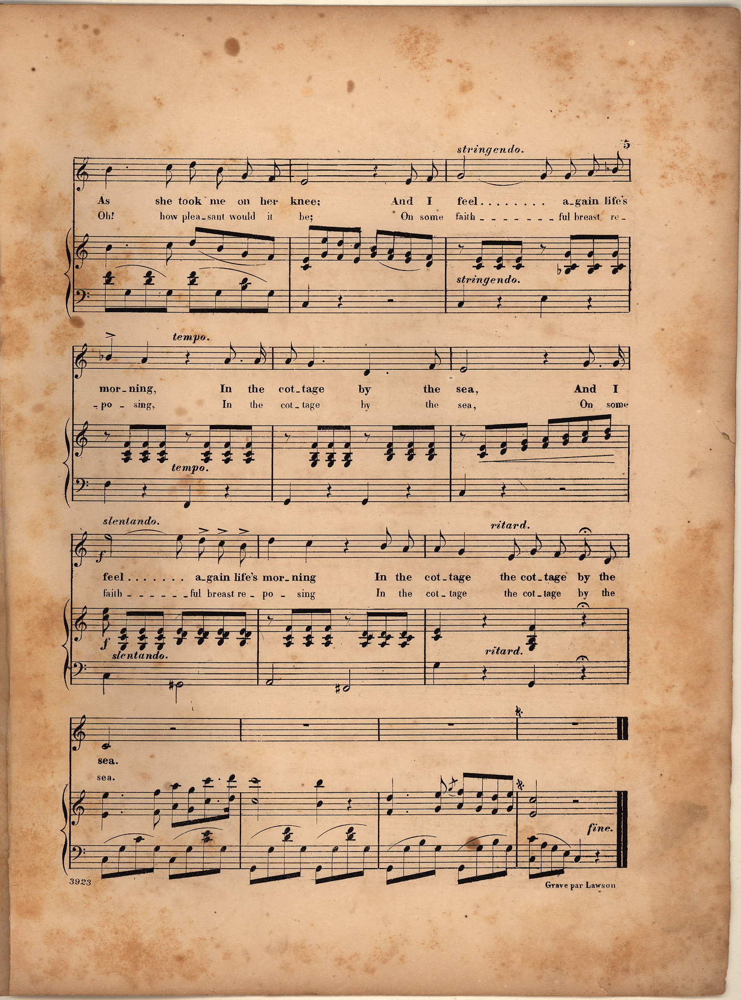 150dpi JPEG image of: Cottage by the sea