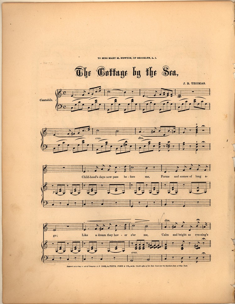 72dpi JPEG image of: Cottage by the sea