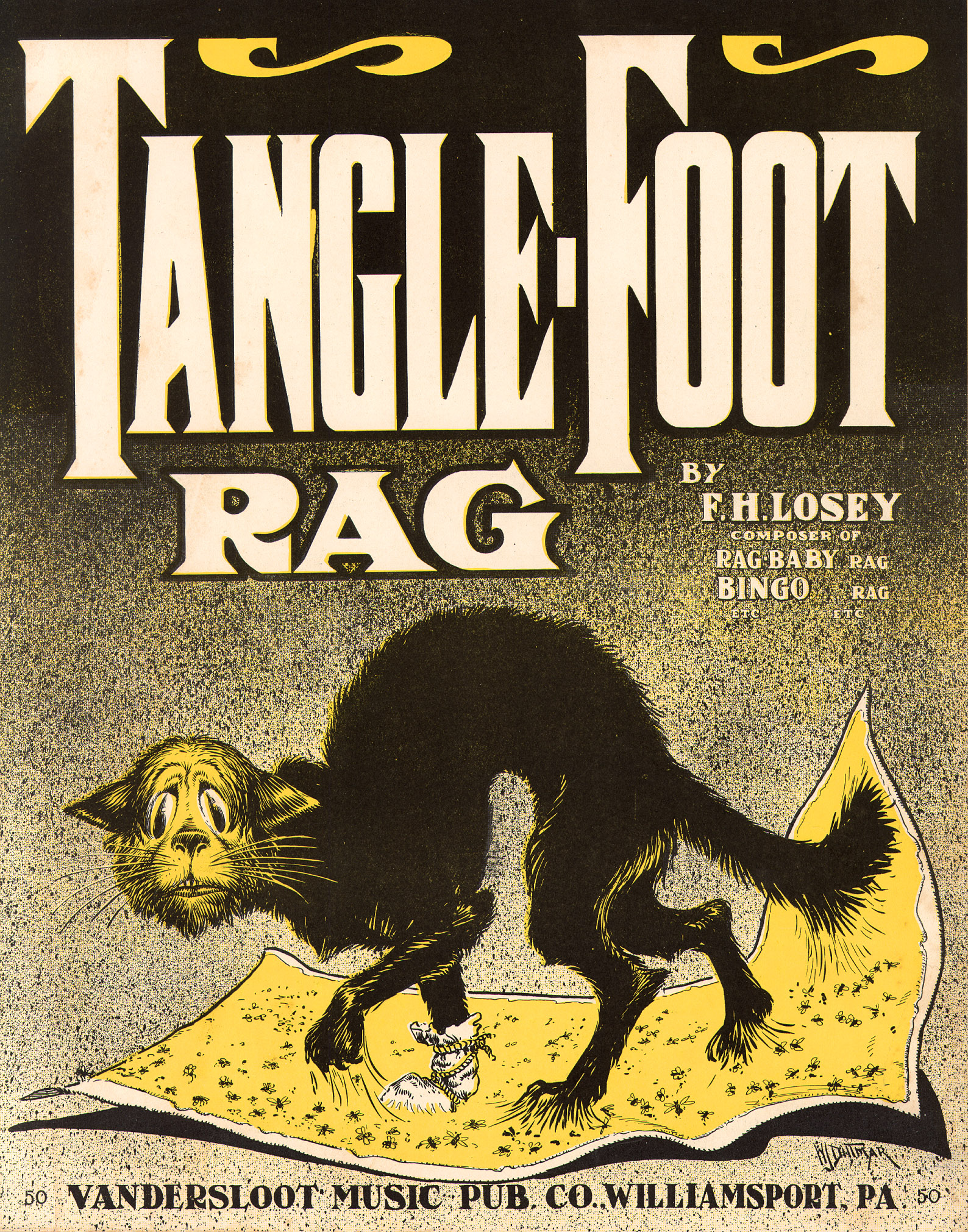 150dpi JPEG image of: Tangle-foot rag; Op. 300; Tanglefoot rag