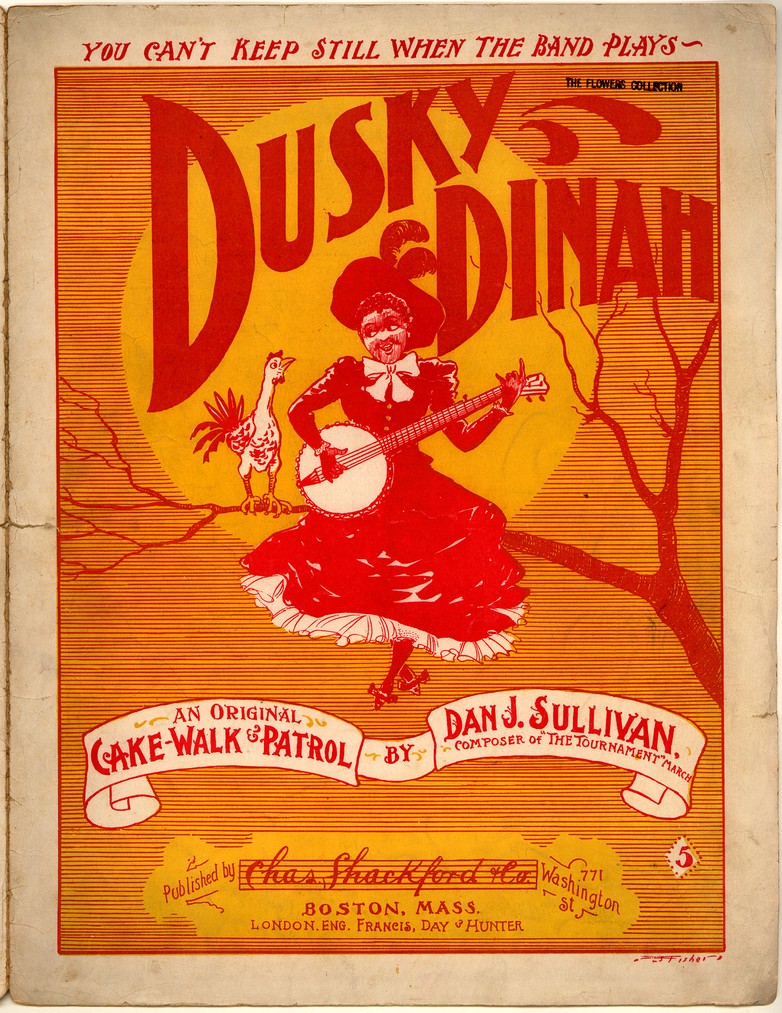 72dpi JPEG image of: Dusky Dinah : Cake-walk and patrol