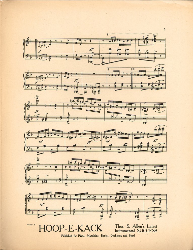 72dpi JPEG image of: Russian pony rag; A syncopated prance