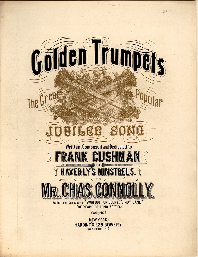 72dpi JPEG image of: Golden trumpets; The great popular jubilee song