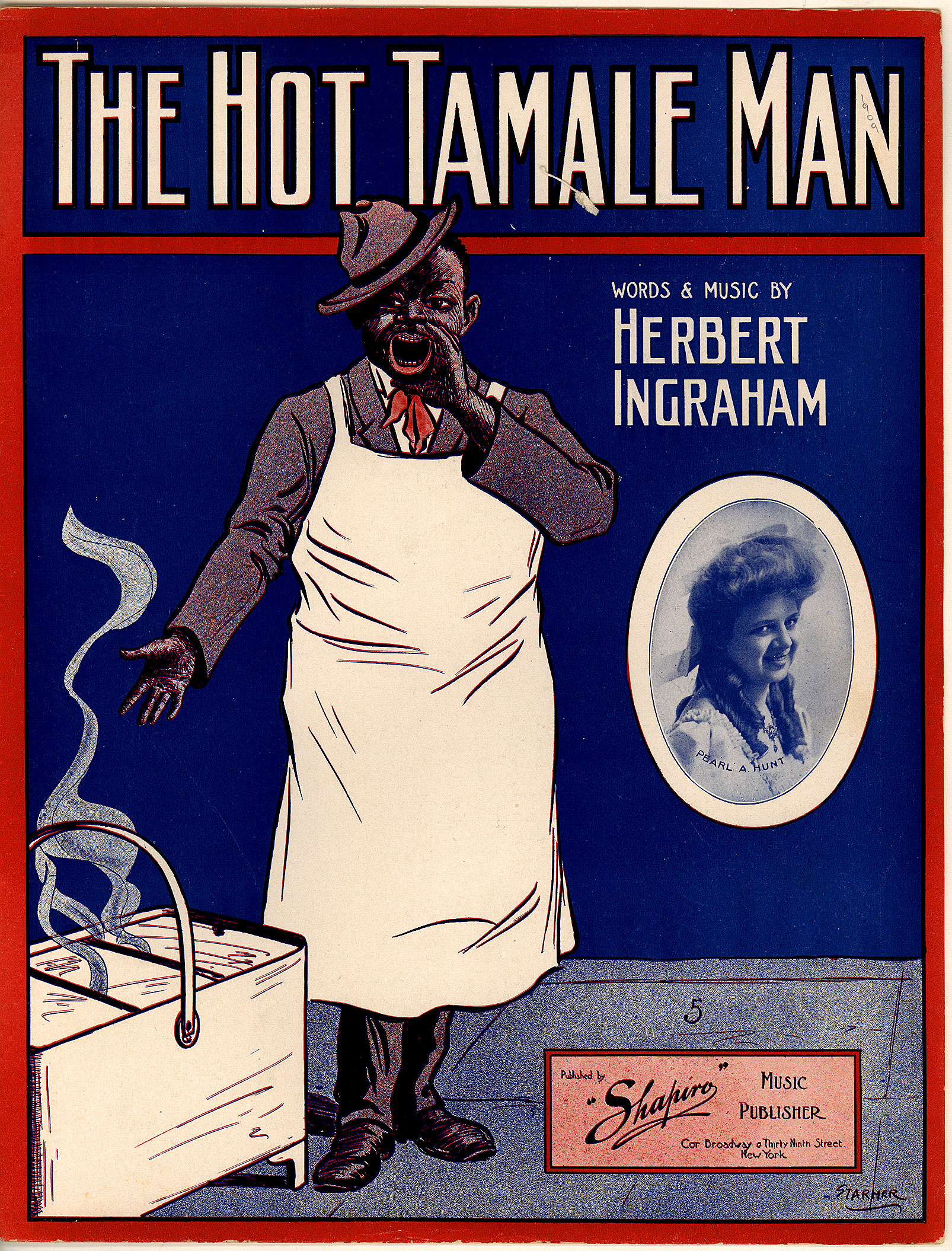 150dpi JPEG image of: The hot tamale man