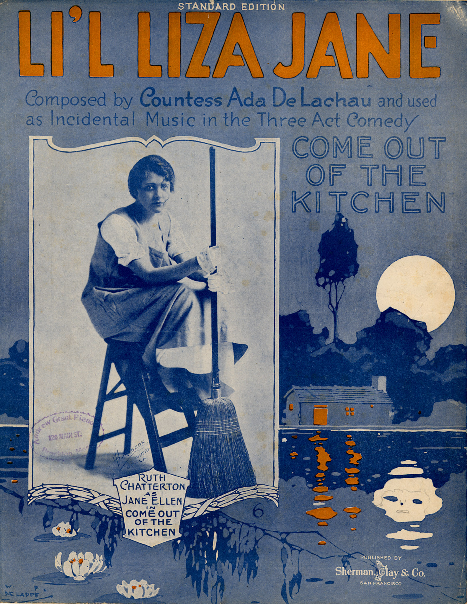 150dpi JPEG image of: Li'l Liza Jane; Come out of the kitchen; Southern dialect song