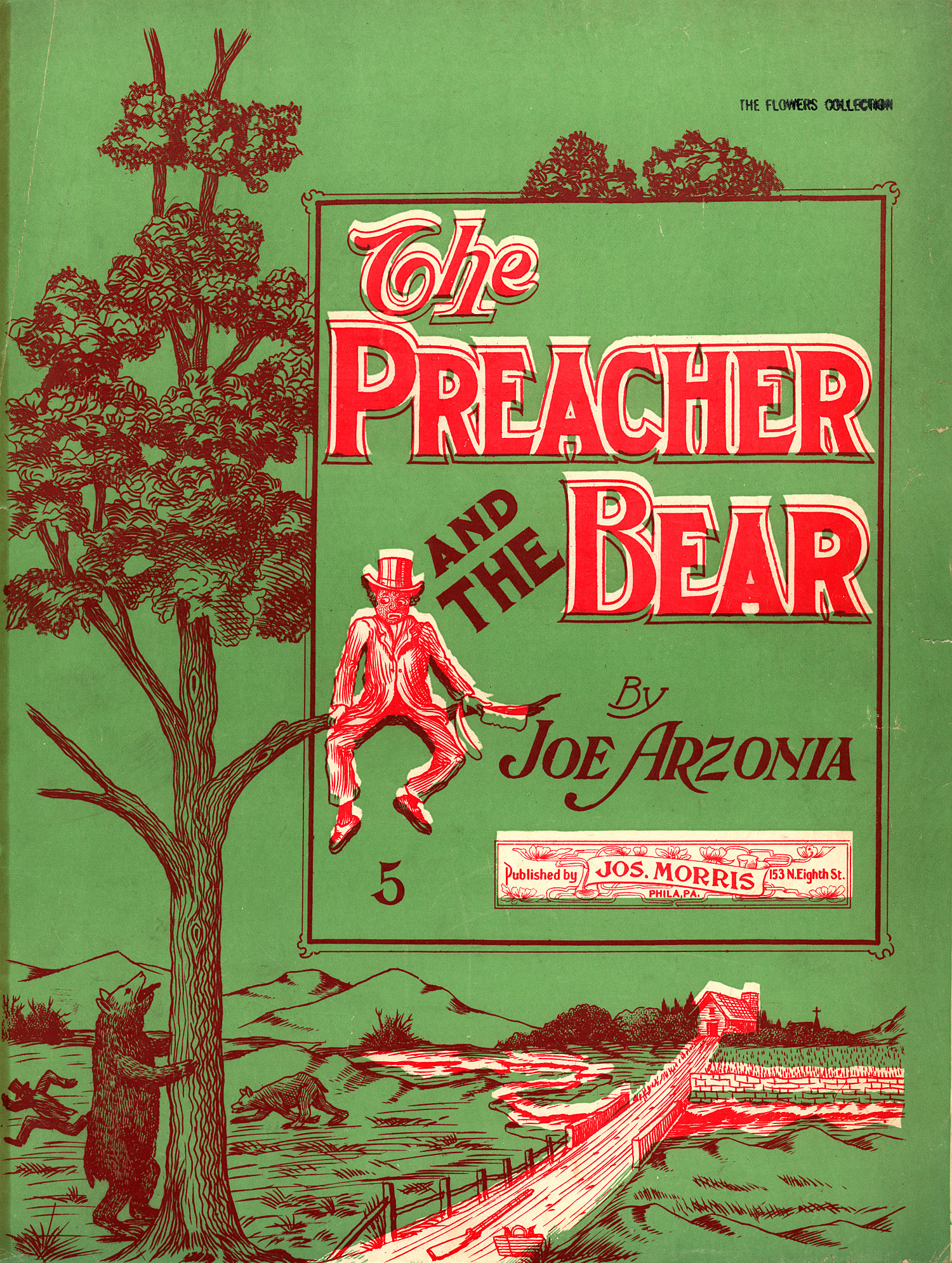 150dpi JPEG image of: The preacher and the bear