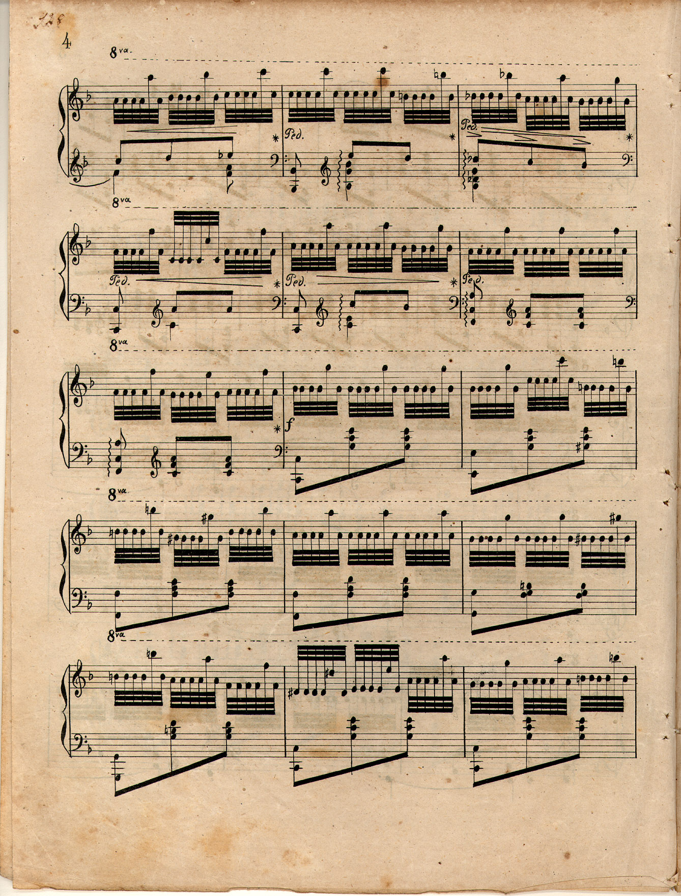 150dpi JPEG image of: Silvery shower; Tremolo etude on a melody of Balfe; Tremolo etude