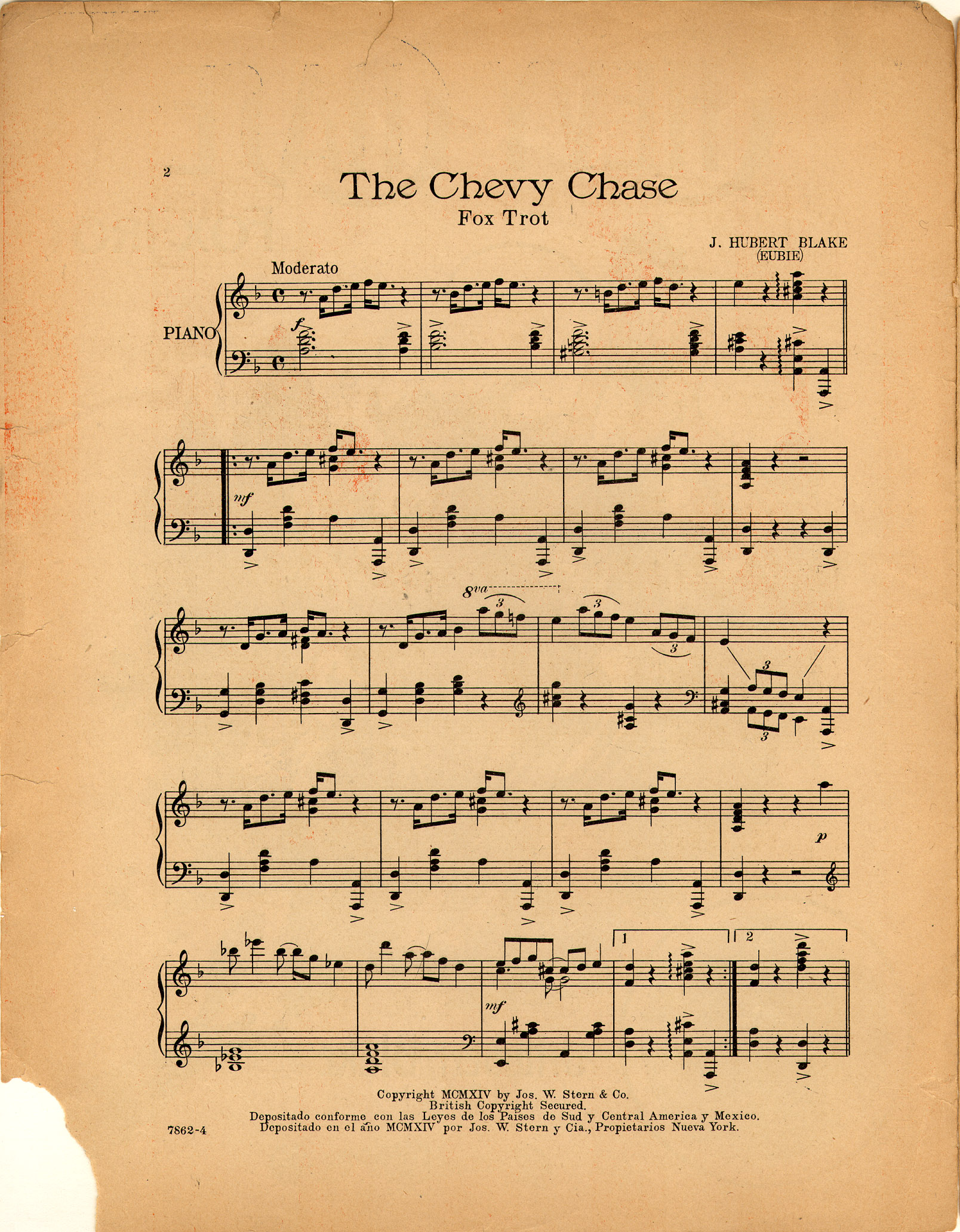 150dpi JPEG image of: Chevy Chase fox-trot