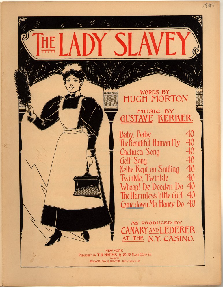 72dpi JPEG image of: Come down ma Honey do; The lady slavey