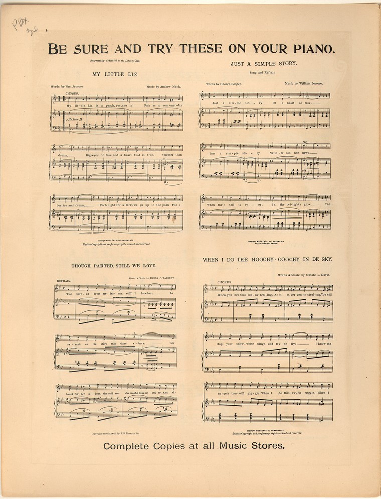 72dpi JPEG image of: Come down ma Honey do; The lady slavey