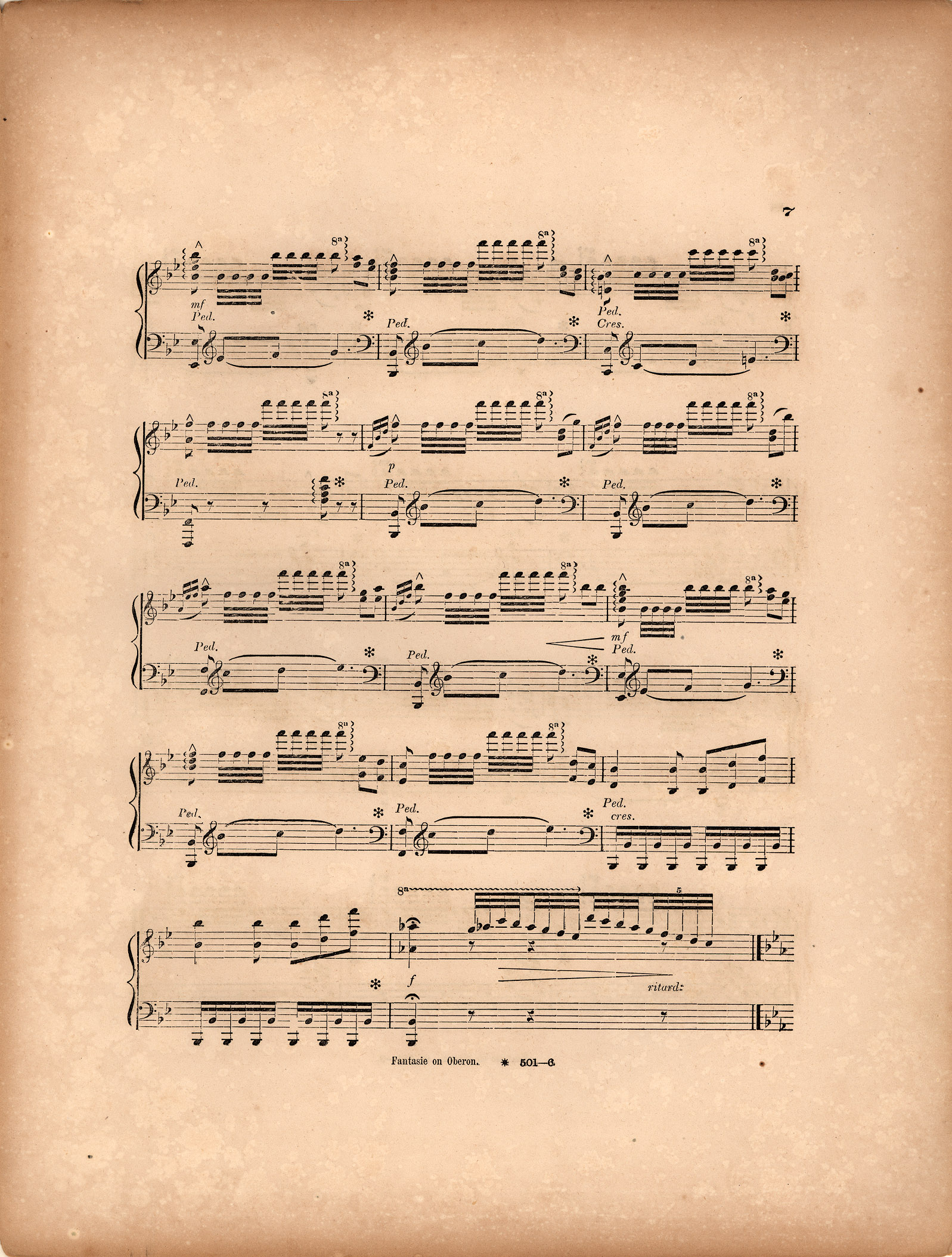 150dpi JPEG image of: Mermaids' song from Oberon