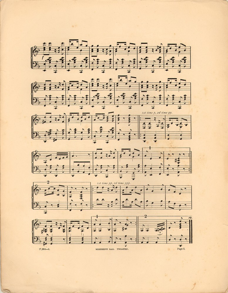 72dpi JPEG image of: Mississippi rag two-step