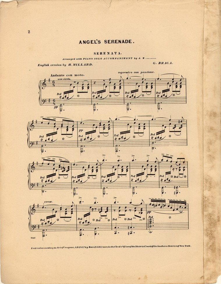 72dpi JPEG image of: Angel's serenade