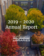 Duke Libraries FY20 Annual Report front page