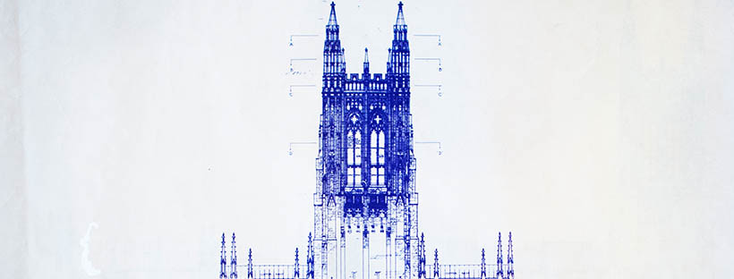 Duke Chapel Blueprint