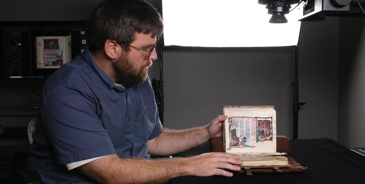 photographing a rare book