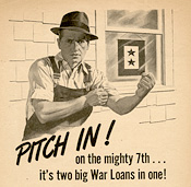 Pitch In, Ad*Access WWII ad