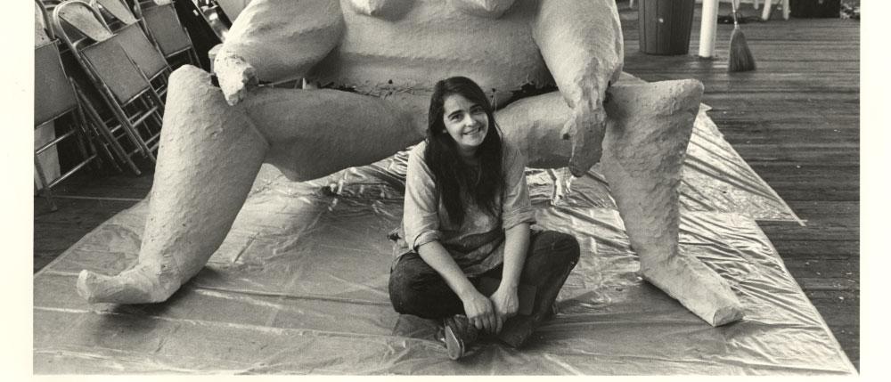 “Kate Millett at the Los Angeles Women’s Center, 1977” photographed by Michiko Matsumoto