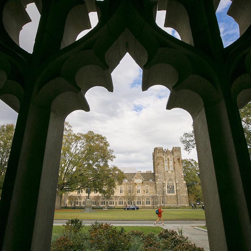 exterior of the Rubenstein Library